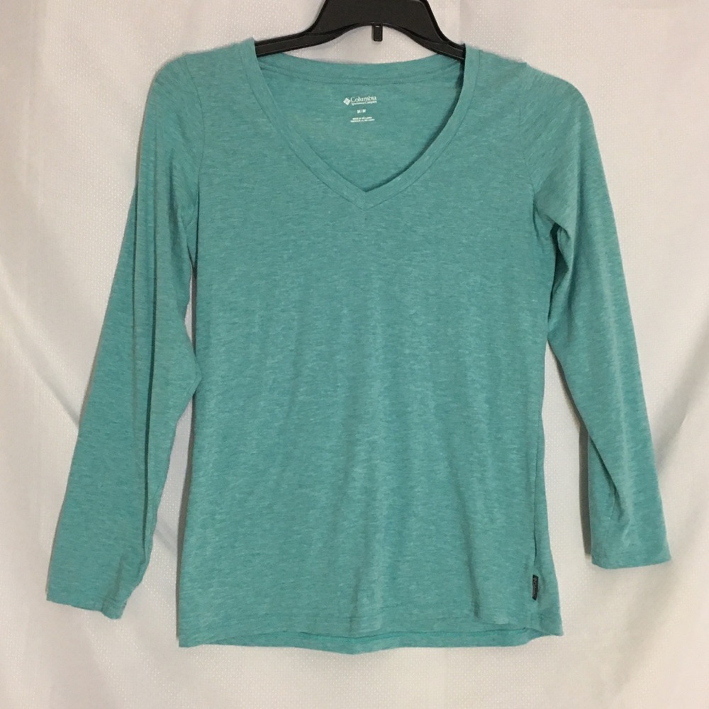 Columbia Light Blue long sleeve size medium